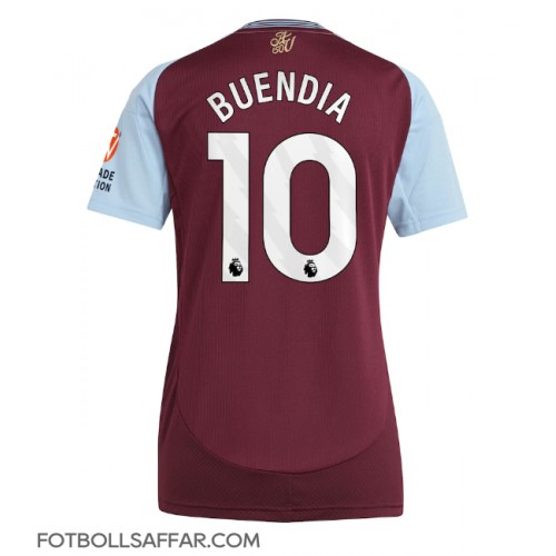 Aston Villa Emiliano Buendia #10 Hemmatröja Dam 2024-25 Kortärmad